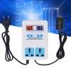 Temperature Humidity Controller -20~60℃ 0~100.0%RH LCD Display Humidistat Thermostat AC