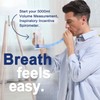 Incentive Spirometer, Breathing Exercise Device for Lungs, 5000ml Capacity for