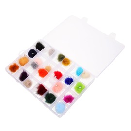 FOMIYES Lovely Hairballs Nail Decors 3d Fluffy Nail Balls for Diy Manicure Accessories