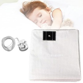 Grounding Mat Earthing UK, Healthy Earth Energy Mat and Natural Wellness, Grounding Bed Sheet with 90% Sleep Therapy Organic Cotton & 10% Silver Fiber (153x203cm)