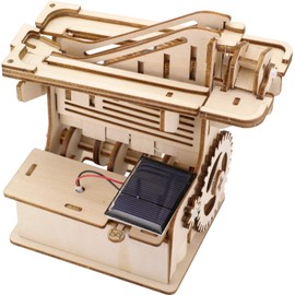 Assembly Video Included Assembly Required Wood 3D Electric Puzzle Marble Machine Kaidan 3D Puzzle Wooden