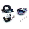 Metal Turbocharging Keychains LED Light Sound Colorful Zinc Alloy Turbine
