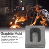 Graphite Mold Good Thermal Conductivity T Shape Graphite Casting Mold