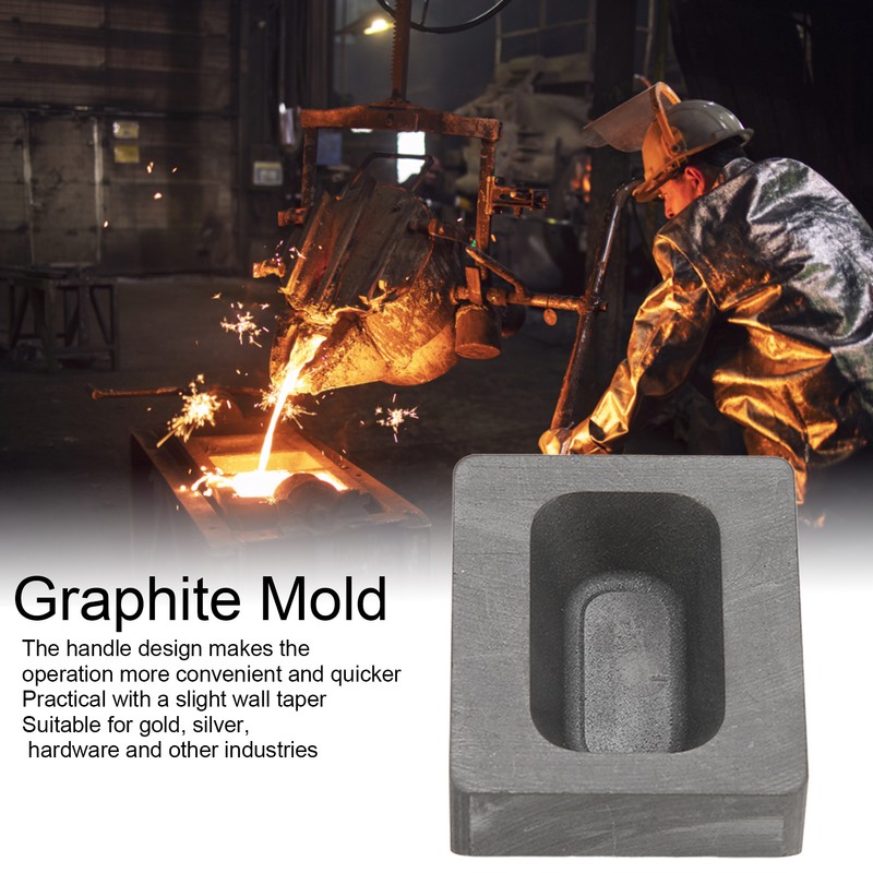 Graphite Mold Good Thermal Conductivity T Shape Graphite Casting Mold