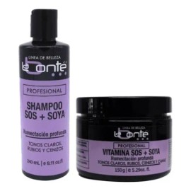 Labonte Kit Rubios Shampoo Sos 240 Ml & Vitamina Soya 150ml