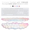Yamjug Cloud Wrist Rest Keyboard Palm Rest with Non-Slip Base