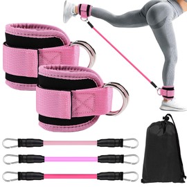 Resistance Bands Set, Adjustable Ankle Straps