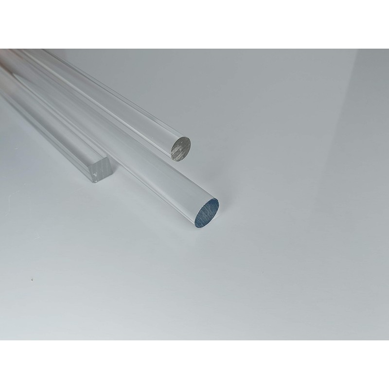 Acrylglas XT, Rundstab klar, Ø 20 mm Lang 1000 mm