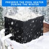 ICEFLY Pool Heater Cover for Winter, 600D Heavy Duty Oxford