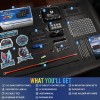 MICTUNING RGB 8 Gang Switch Panel ON/OFF LED Light Bar