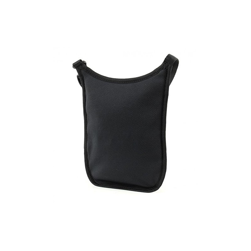 PacSafe Coversafe V75 Anti-Theft RFID Blocking Neck Pouch, Black