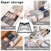 ULENDIS 9 Pack Wardrobe Clothes Organizer for Drawers, Foldable Clothes