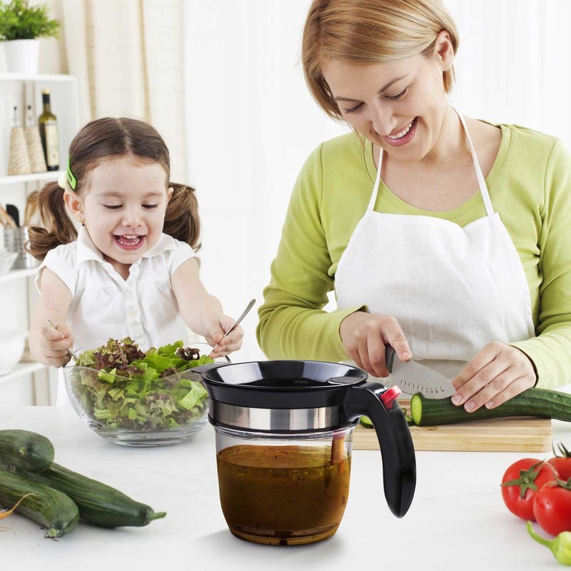 Fat Separator With Bottom Release, 4 Cup Gravy Separator for