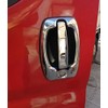Phil Trade 2 x Chrome Door Handles with Frame Stainless