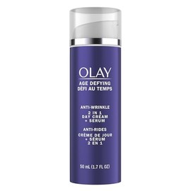 Olay Clásica crema facial desafiando la edad renovación diaria, 2 oz