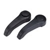 GNXfixt Black Front Seat Grips for Clio 2 Twingo 1
