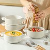 Soup Bowls with Handles, 20 oz French Onion Soup Crocks,