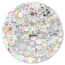 Tanganan Bible Stickers 100PCS Christian Jesus Scripture Stickers,Jesus Stickers,Bible Verse Journaling Supplies,Christian Stickers for Water Bottles,Christian Stickers Adults Decals(Bible Stickers)