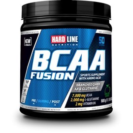hard line nutrition Hardline Nutrition BCAA FUSION YEŞİL ELMA 525 gr, 1 Paket