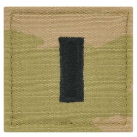 Army First Lieutenant Rank OCP with Hook and Loop