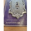 AJAX Amerock SINGLE Light SWITCH PLATE Cover NOS ANTIQUE SILVER
