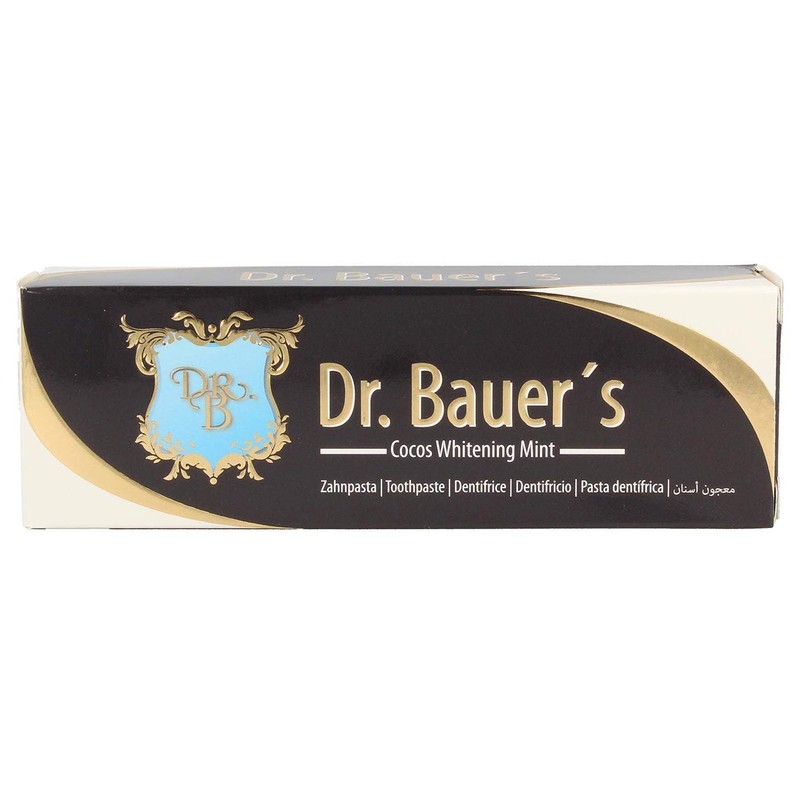 Dr. 's Coconut Whitening Mint Toothpaste 75 ml, 2er Pack