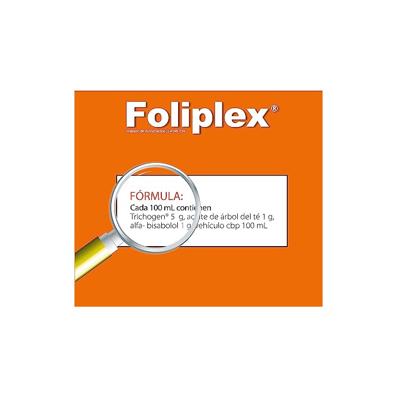 HOLLAND Shampoo Foliplex, Estimulante y Regenerador Anticaída.