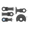Bosch Professional 5-Piece Starlock Tungsten Carbide Plunge-Cutting Blade/Segment Saw Blade