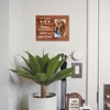 INFUNLY Pet Memorial Photo Frame Gift Wood Photo Frame for