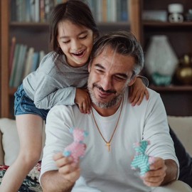 IEFLIFE Son Cross Necklace, Gold Christian Jewelry for Men, Fathers Day Christmas Gifts for Him