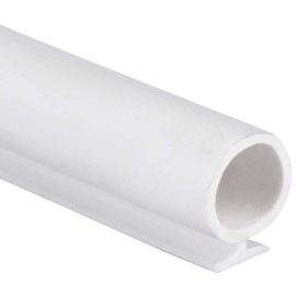 T-Slot Mount Window Weatherstrip Seal 5/16" Bulb Bubble for 3/16" Slot Receptacle 3 Colors & 5 Length Options (25', White)