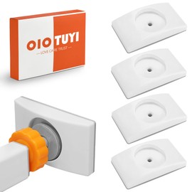 OioTuyi Pack of 4 Wall Protection Pads for Stair Gates and Door Gates - No Drilling Required - Does Not Colour - Safety Protection for Children and Pets