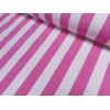 Sofia gestreifter Stoff, 4 cm breit, weiße Streifen, für Vorhänge,