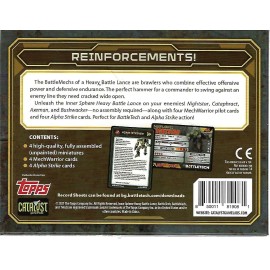 Catalyst Game Labs Battletech  Inner Sphere Heavy Battle Lance  NEW NIP  CAT 35733