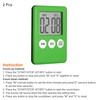 PATIKIL Digital Timer, 2Pcs Small Count Down/UP Clock with Magnetic,