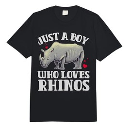 Cool Rhino Design for Men Boys Kids Rhinoceros Rhino Lover Comfort Colors Adult Heavyweight T-Shirt