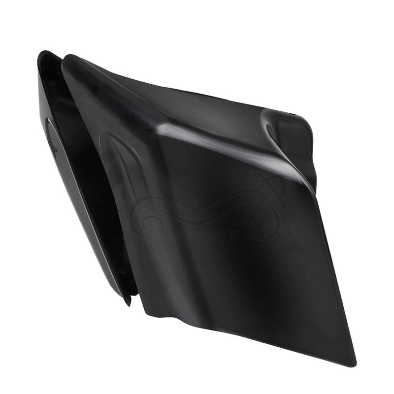Unbranded Unpainted Black Stretched Side Cover Panel For Harley Road