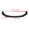 LUC For 13-15 Honda Civic Sedan 4DR Carbon Look JMD