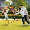Rainbow Toss, Throwing, Flying, Educational Toy, Vibrant Cloth Ball, Fabric,