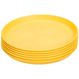 Betzold Plate Set – 6 Pieces – Shatterproof & Dishwasher Safe – Made of Organic Plastic