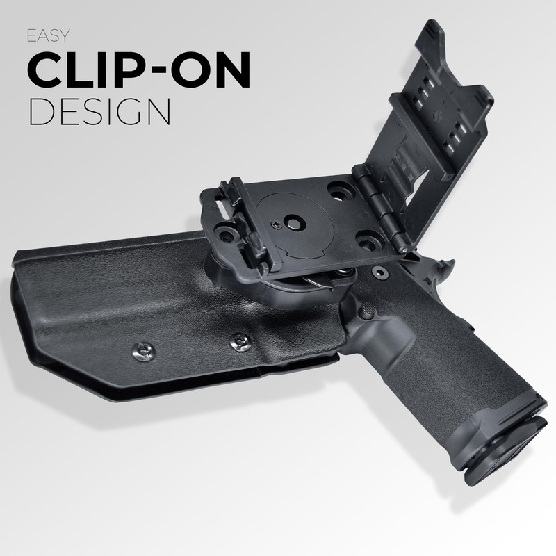 OWB Quick Release IDPA Holster fits Canik TTI Combat (Right-Hand