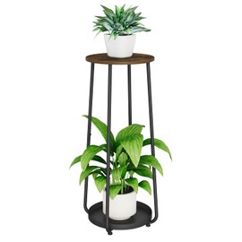YINMIT 2 Tier Plant Stand Indoor, 30" Tall Plant Stands, Flower Pot Holder