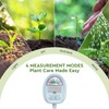 4-in-1 Soil Moisture Meter, Moisture Meter for Plants, Soil Ph