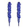 EVER FAITH Austrian Crystal Art Deco Statement Earring, Banquet Prom