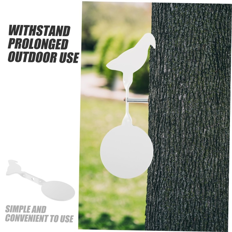 Abaodam Thick Bird Target Auto Reset Rotating Outdoor Shooting Target