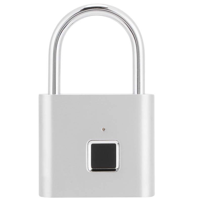 Fingerprint Padlock AntiTheft Intelligent Electronic Lock for Home Office Cabinet