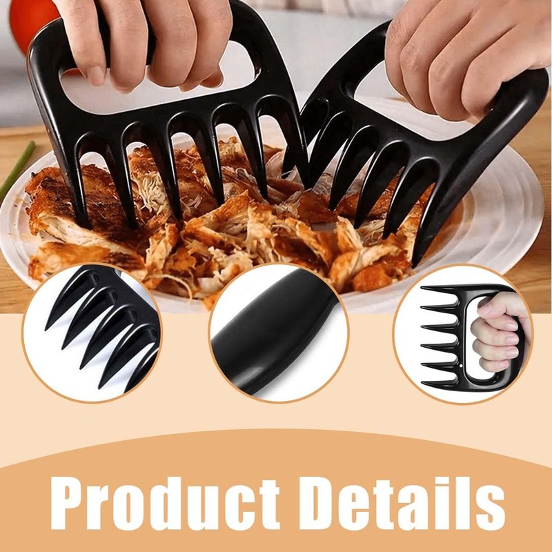 EIHI 4 Pieces Pulled Pork Claw, Pulled Pork Fork, Chicken