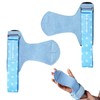 MANUEKLEAR Weight Lifting Wrist Straps with Padded Wrist Strap, Leather