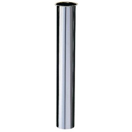 SANEI PH70-64-25 Drain Parts, Single Brim Straight Tube, For Metal Traps, Pipe Diameter 1.0 inches (25 mm)