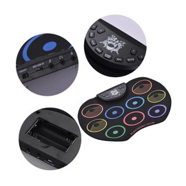 Perfeclan Electronic Drum Kit, Portable Drum Kits, Table Drums, Electric Drum Pad for Professional Kids, Boys and Girls